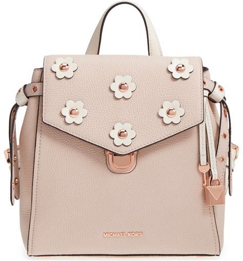 michael kors backpack flowers|Michael Kors fruit bag.